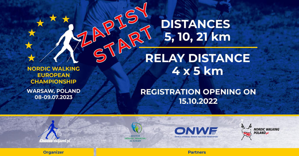European Championships, Warsaw, Poland 2023 are coming!!