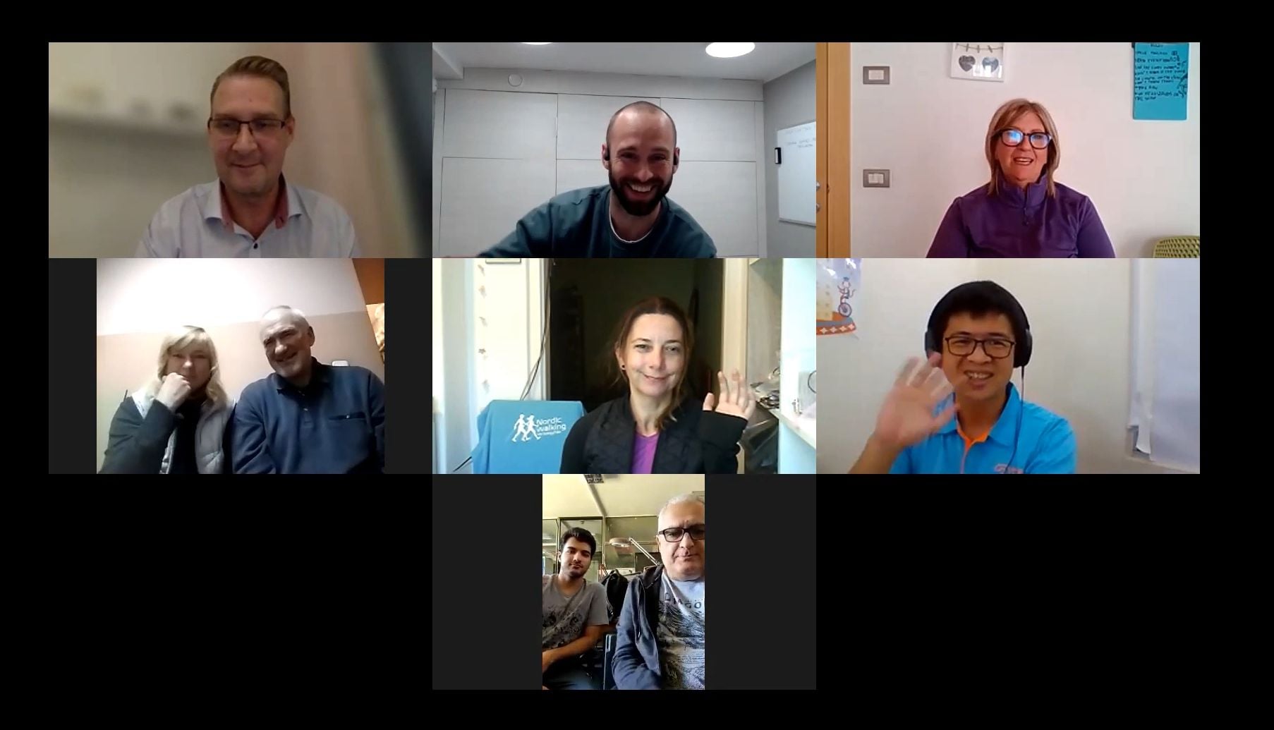 World Original Nordic Walking Federation (ONWF) first familiarization meeting after a long pause behind us! 💪🥢